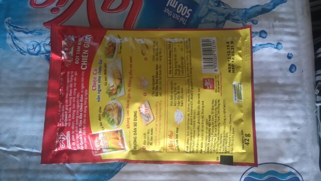 Bột tẩm khô chiên giòn aji-quick 42g siêu mới