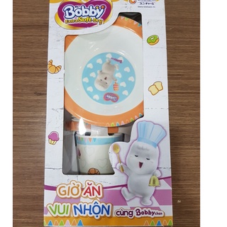 Bộ dụng cụ ăn cho bé (gồm ,chén, ly, muỗng)