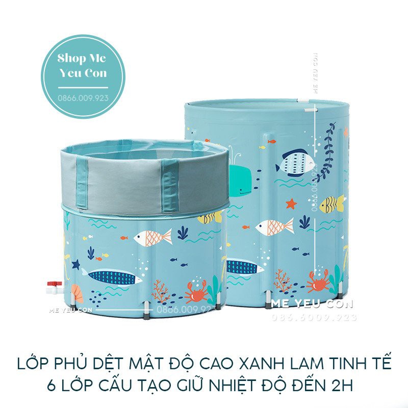 Bể Bơi Thành Cao Giữ Nhiệt 6 Lớp, Bể Bơi Thông Minh Cho Bé, Bể Giữ Nhiệt Cao Cấp CHÍNH HÃNG CÓ BẢO HÀNH