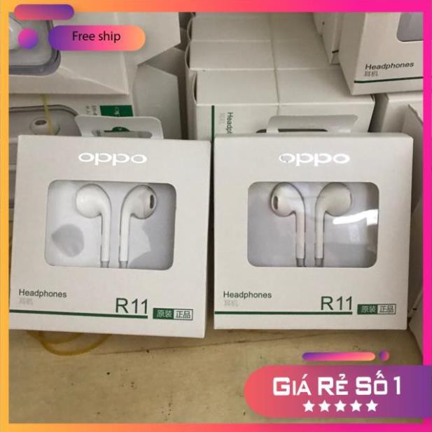 Tai nghe hộp trắng Oppo R11
