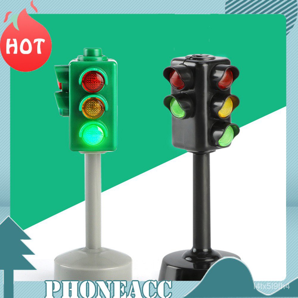 【Đề nghị đặc biệt】đồ chơi trẻ em Biển Báo Giao Thông Mini Có Đèn Led Dành Cho Bé