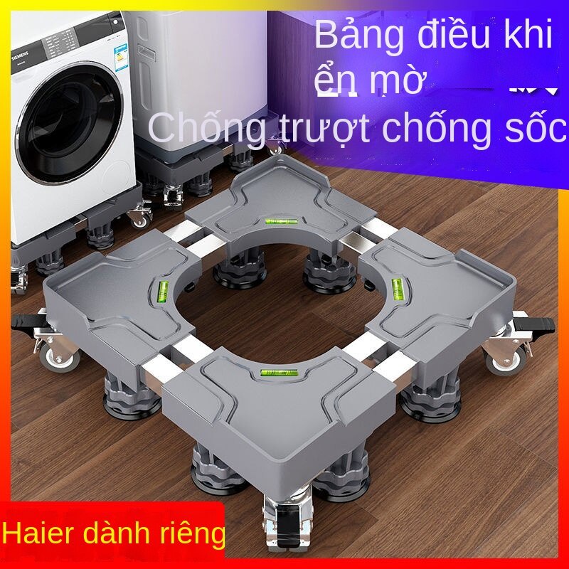 Chân đế máy giặt haier chuyên dụng tự động có bánh xe có thể di chuyển đa năng