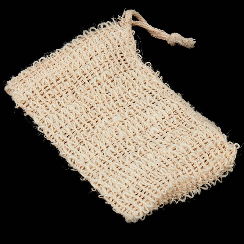 100 Túi đựng xà phòng tắm bằng sợi sisal tự nhiên