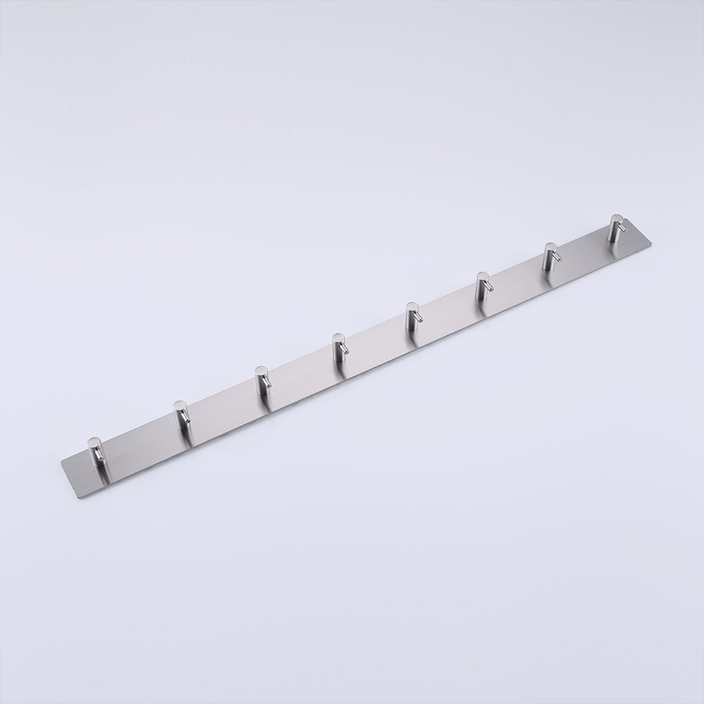 Thanh treo quần áo khăn tắm 8 chấu dán tường Hobby Home Decor 8TV160