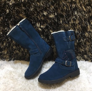giày boots bé gái