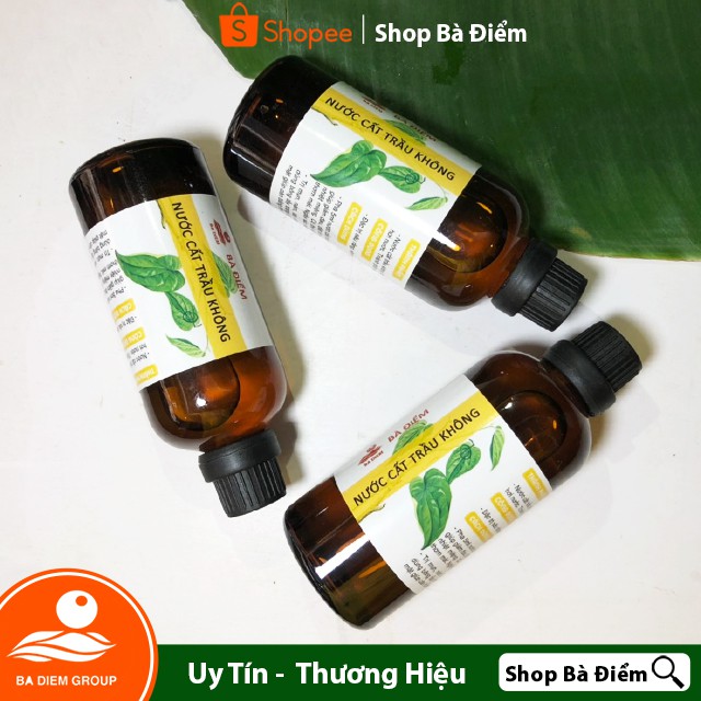 Nước Cất Trầu Không Cho Bé Trị Rôm Sảy, Súc Miệng Hết Đau Răng, Giảm Viêm Nướu - Shop Bà Điểm