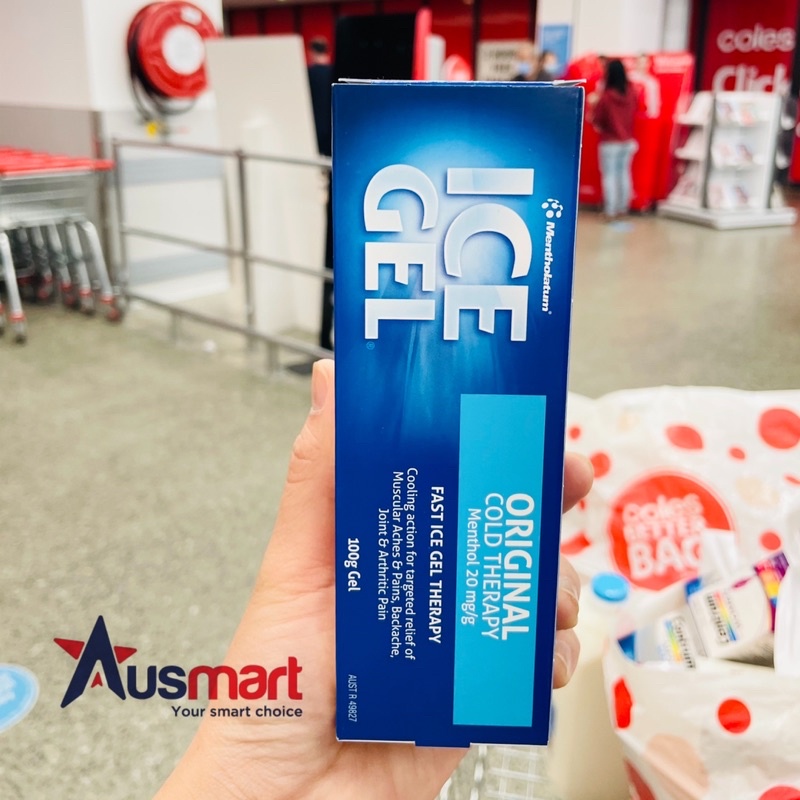 Gel xoa bóp giảm đau Mentholatum Ice Gel 100g