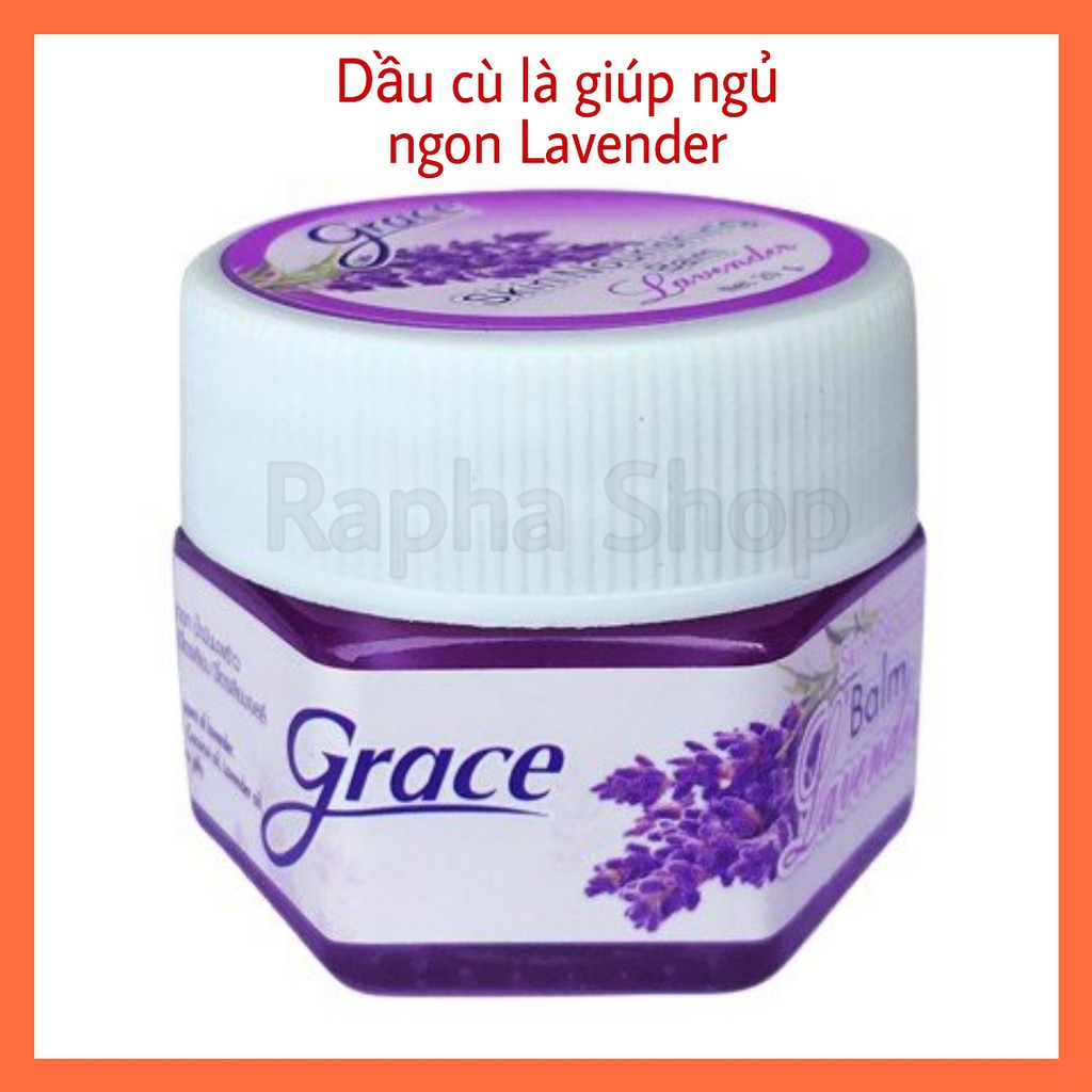 Combo 12 Chai Dầu Cù Là Thái Lan Ngủ Ngon Grace Lavender