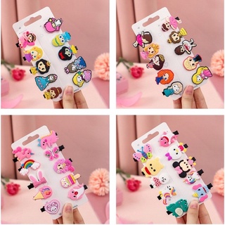 Set 10 kẹp tóc cho bé