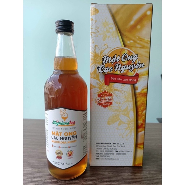 [FREESHIP 99K TOÀN QUỐC]Mật ong Highland Bee nguyên chất