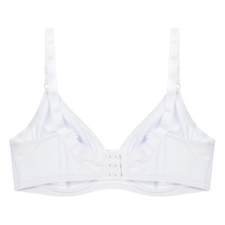 Women Large Cup Solid Color Bow Bra Underwired Push Up Full Coverage Underwear Áo ngực