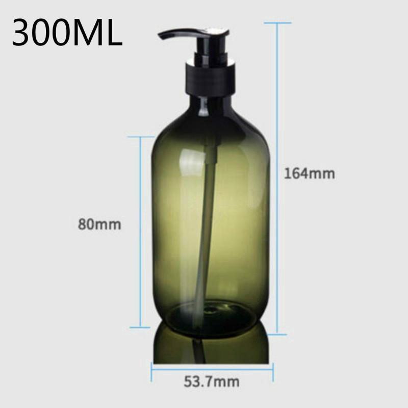 Bình đựng sữa tắm/xà phòng rửa tay 300/500ml hình tròn