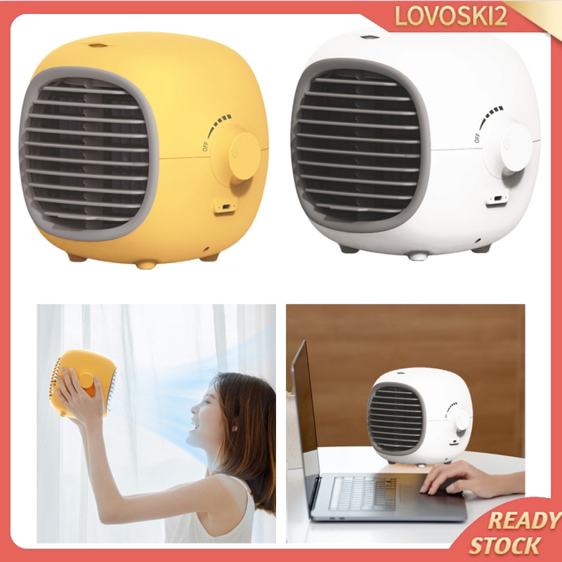 [LOVOSKI2]Air Conditioner USB Personal Unit Cooling Fan Space Humidifier 200ML Home