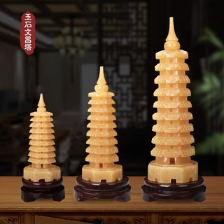 Tháp văn xương đá ngọc hoàng long - cao 15cm - 20cm-30cm