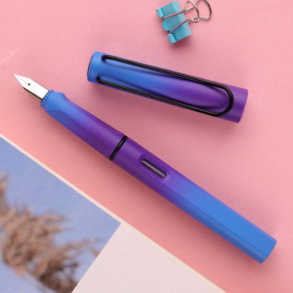 PEWANY Fountain Pen 0.5mm/0.38mm Mixed Colors Writing Supplies Art Painting Ink Nibs Replaceable ink Calligraphy Pen