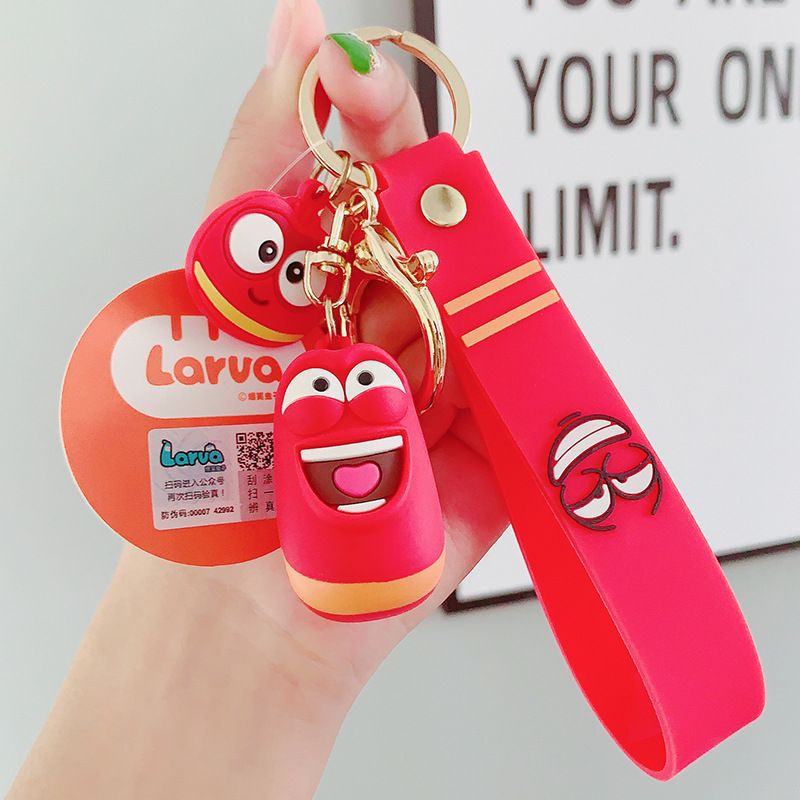 Móc khóa Larva ấu trùng cao cấp