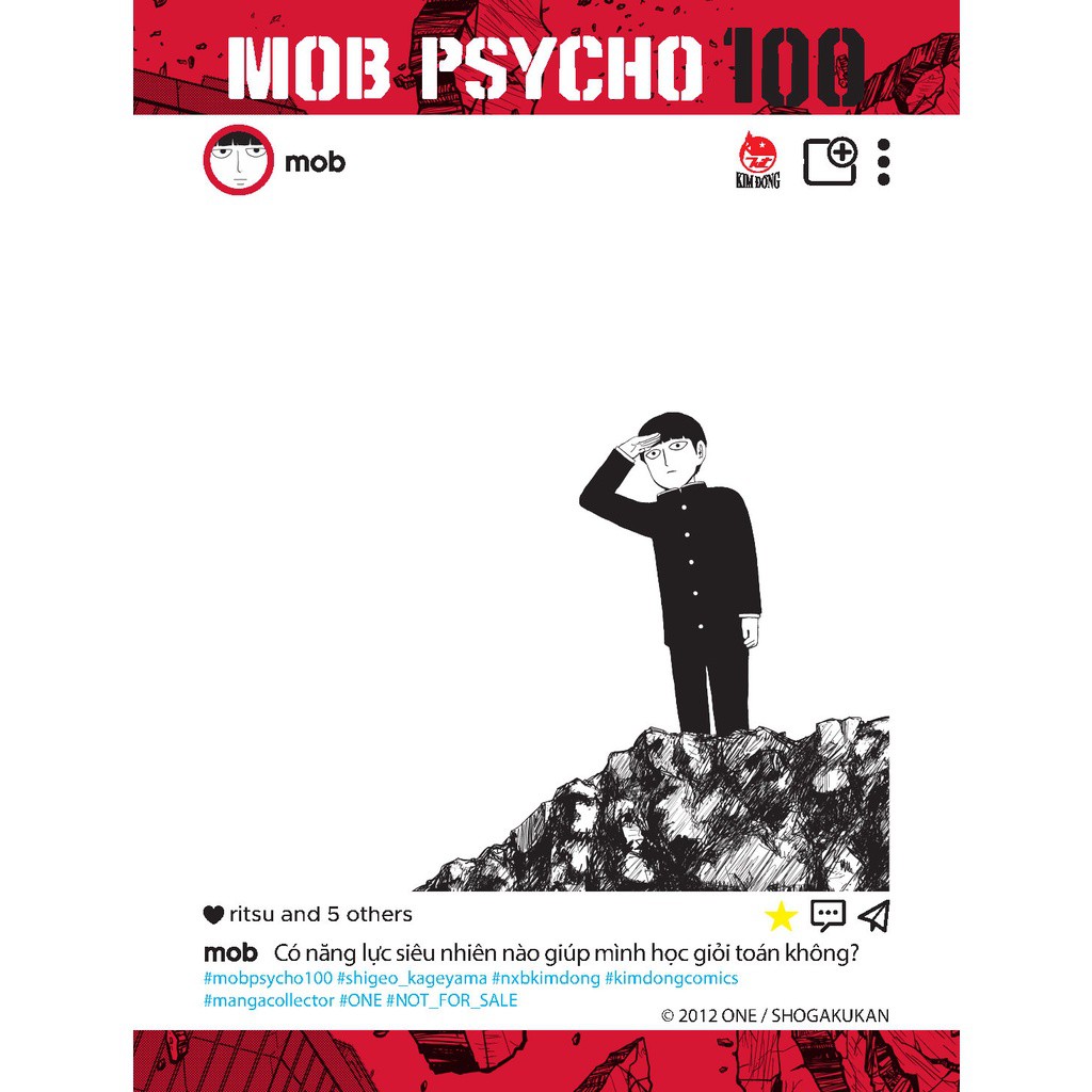 Truyện Tranh - Mob Psycho 100 ( Tập 1 2 3 4 5 6 ... )