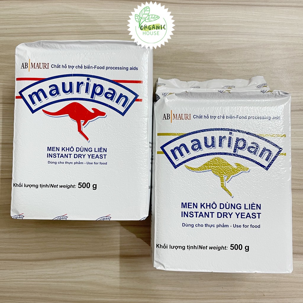 Men khô/men nở làm bánh mì lạt/ngọt Mauripan - Instant Yeast