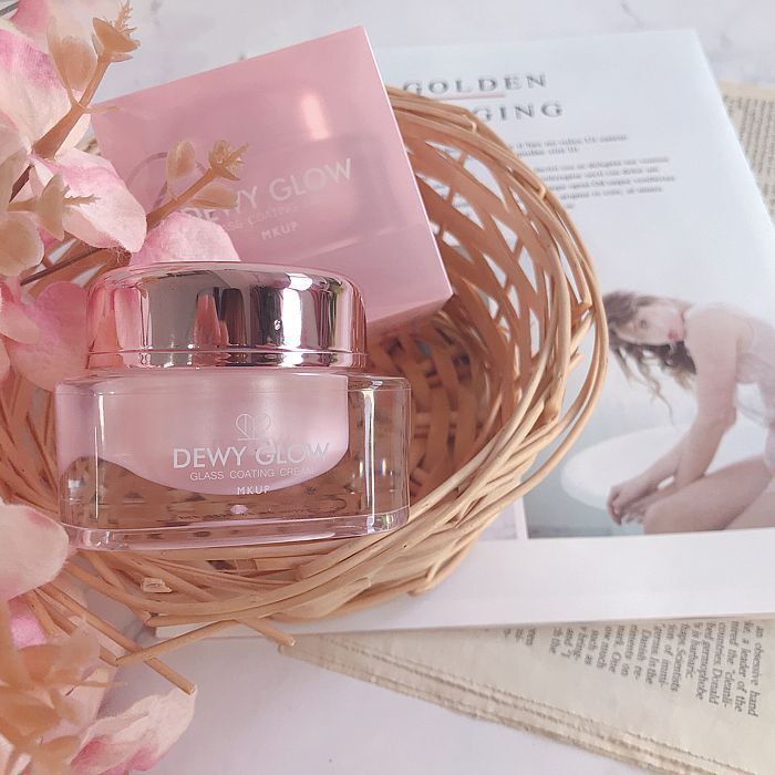 Kem dưỡng sáng da căng mọng MKUP Dewy Glow Glass Real Complexion Cream 30ml