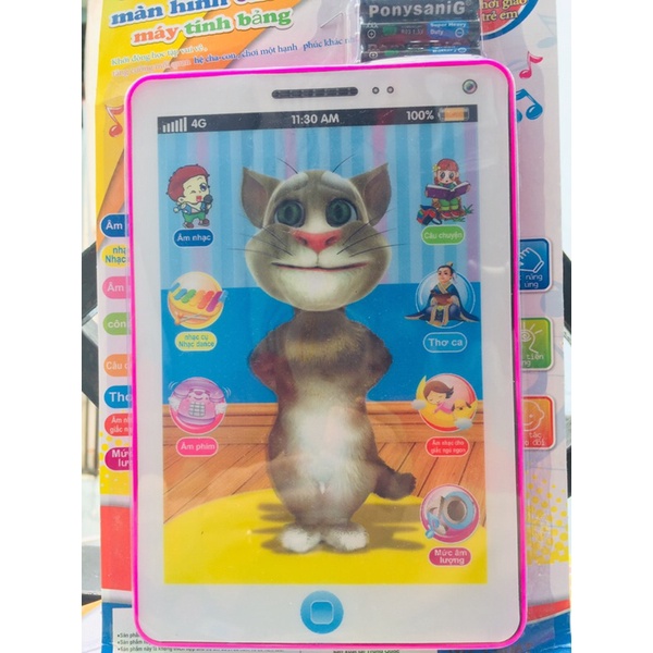 IPad cảm ứng thông minh mèo Tom gồm3 pin