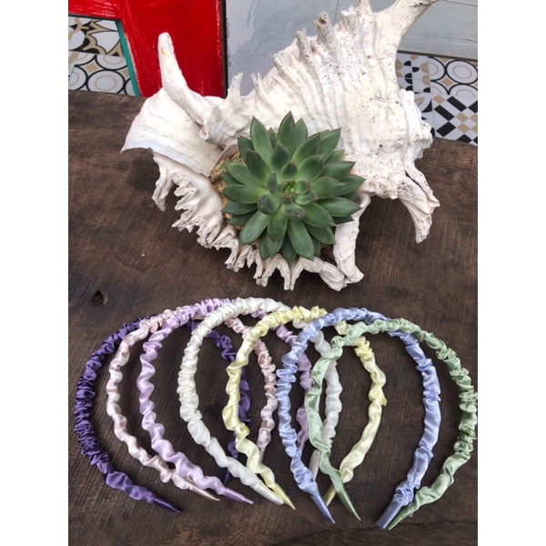 Cài Tóc Vải Lụa Nhún Nhỏ Xinh Thời Trang Xu Hướng Mới Phụ Kiện Tóc Nữ