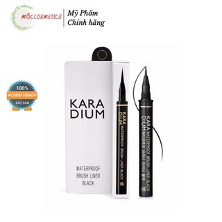 Bút kẻ mắt karadium waterproof brush liner black siêu mảnh