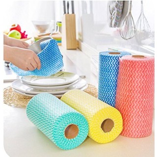 Combo 5 Cuộn giấy lau đa năng tiện ích 50 khăn