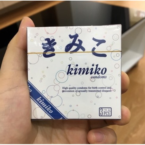 Bao Cao Su Kimiko Nhật Bản siêu mỏng có bi gai li ti - Phan An CN370