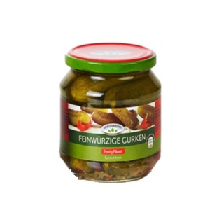 Dưa Chuột Muối Cay hiệu GartenKrone lọ 530g