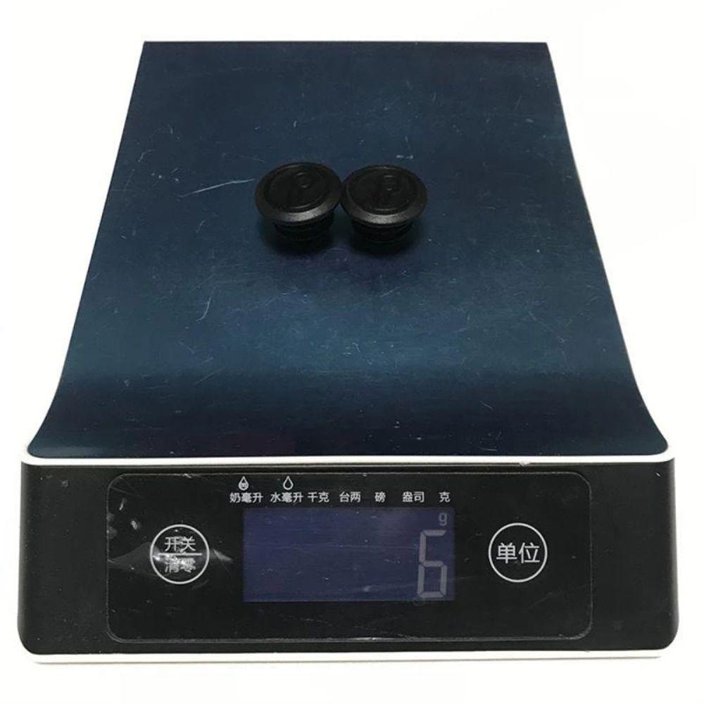 Set 2 Nút Nhựa Gắn Tay Lái Xe Đạp Màu Đen Cổ Điển