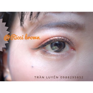 Lens vasen - Lens mắt Hàn Quốc Ricci brown