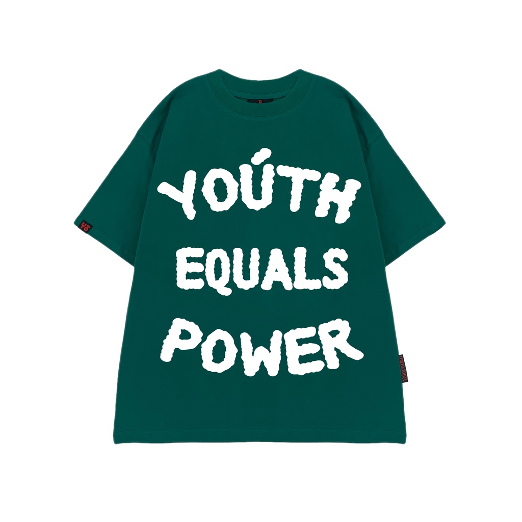 Áo Thun Yoloyouth Cloud Tee / Green Xanh Lá In Nổi Local Brand