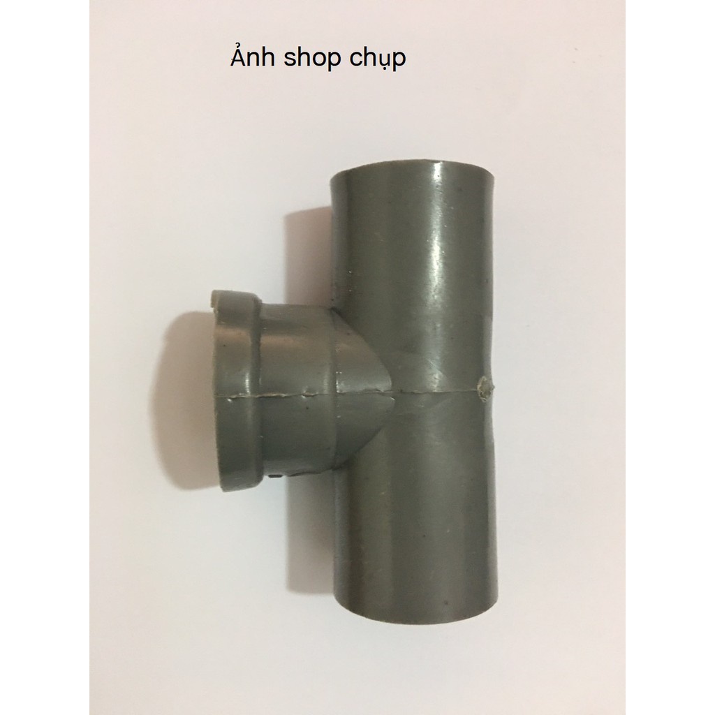 ( SIÊU RẺ ) Tê nhựa ren đồng ren 21 (cút nối)