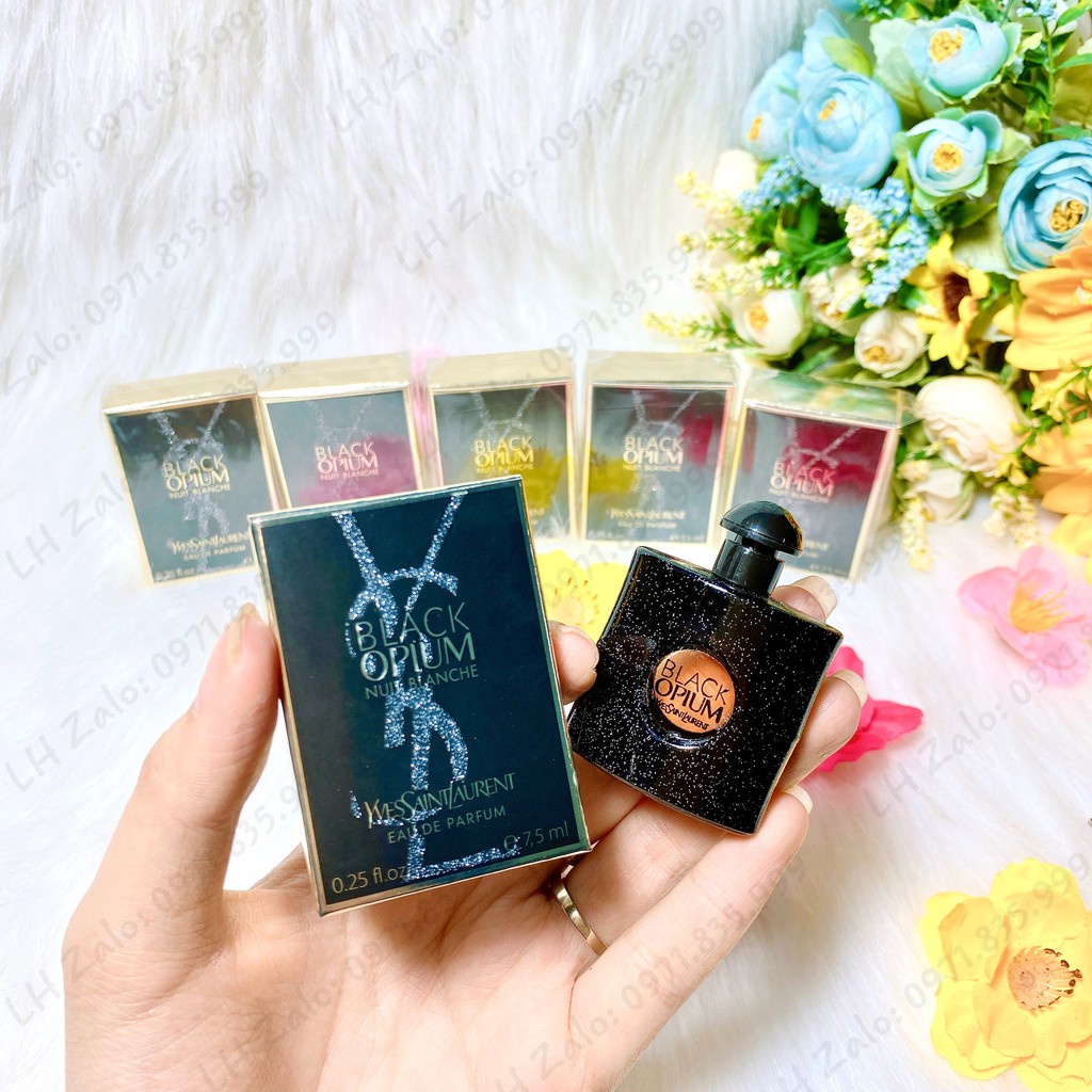 [ Mini Size ] Nước Hoa Nữ YSL Mon Paris, YSL Libre 7,5ml, Black Opium, Nước Hoa Mini Nữ hàng chính hãng full box