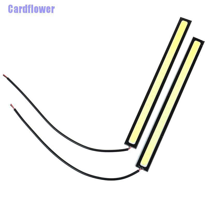 Bộ 2 Đèn Led Cob 12v Siêu Sáng Chống Thấm Nước Dành Cho Xe Hơi