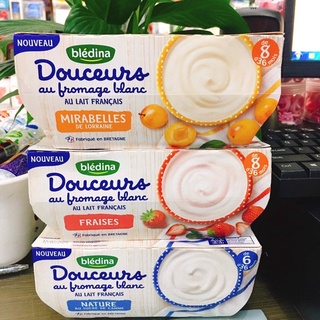Sữa chua phô mai cho bé Bledina Doceurs Pháp đủ vị date 9/2022