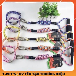 Dây dắt chó thổ cẩm zichen