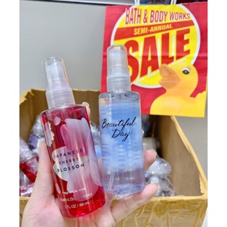 (Auth - Đủ mùi) Xịt body Bath & Body Works mini 88ml