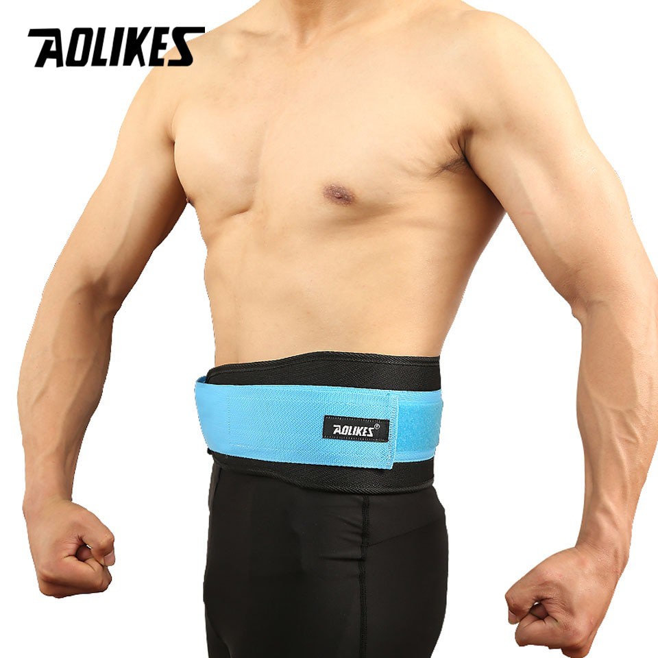 Đai lưng tập Gym cao cấp AOLIKES A-1698 sport fitness pressurized waist support