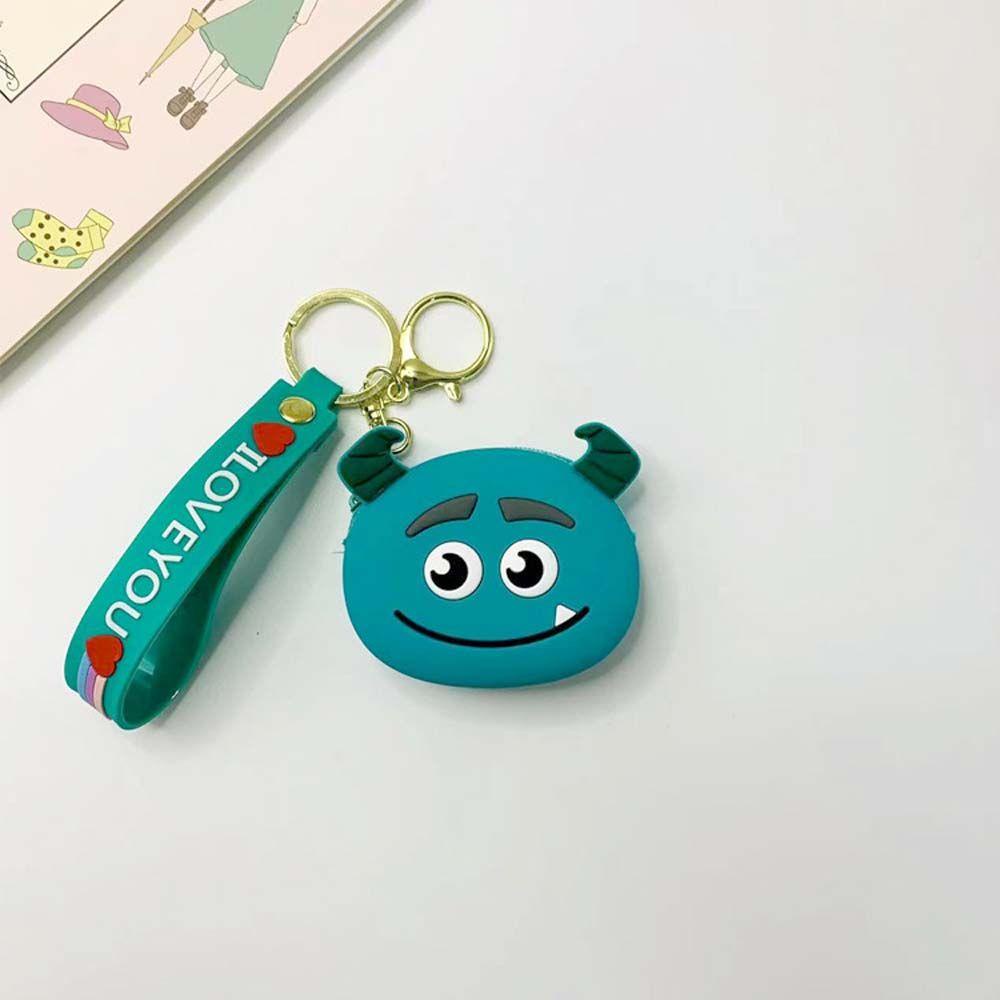 Ví Đựng Tiền Xu Có Khóa Kéo Họa Tiết Hoạt Hình Dễ Thương Cho Nữ