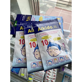 MIẾNG DÁN HẠ SỐT AIKIDO (Hộp 6 miếng)