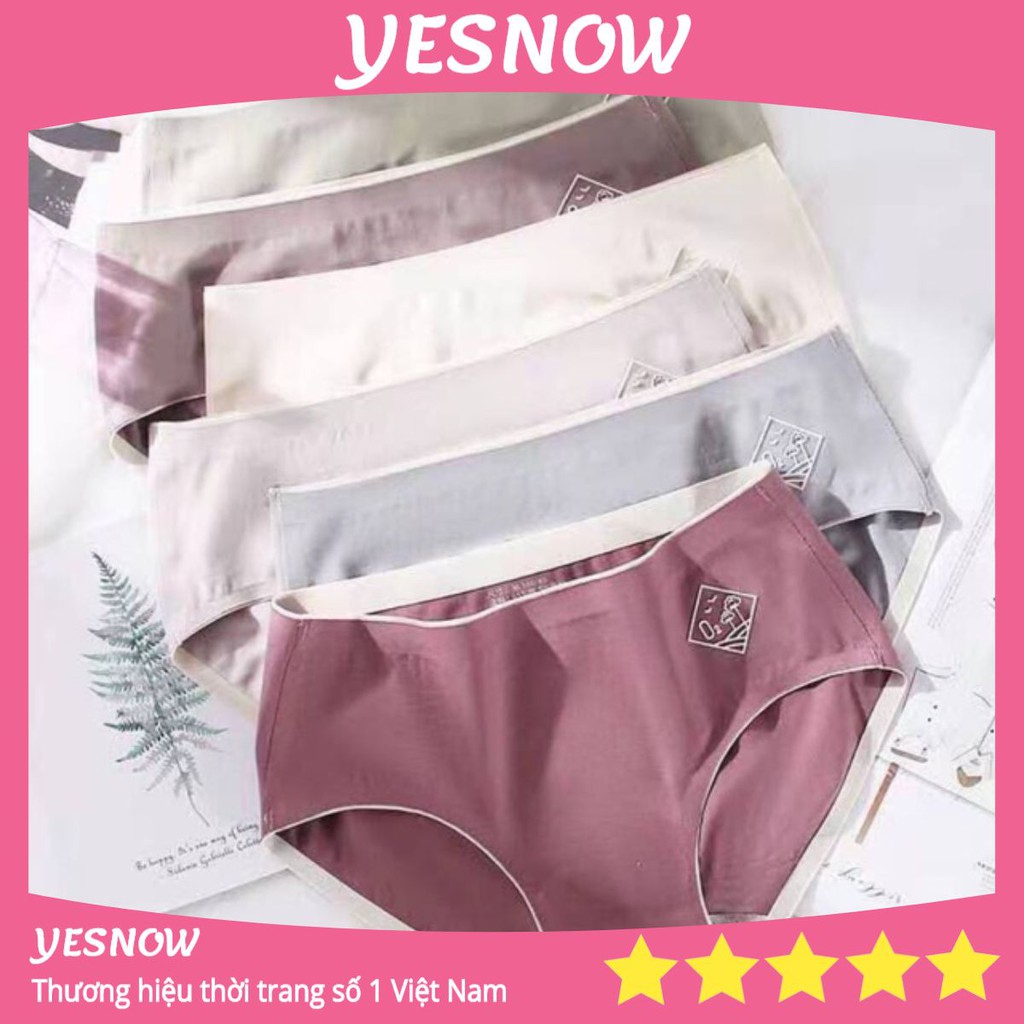 Quần lót nữ O2 Cotton Ép Không Đường May ( Được Chọn Màu )