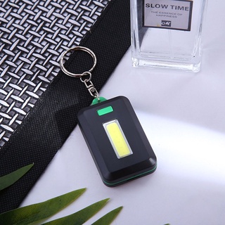 Móc khóa đèn pin mini cob led 3 chế độ