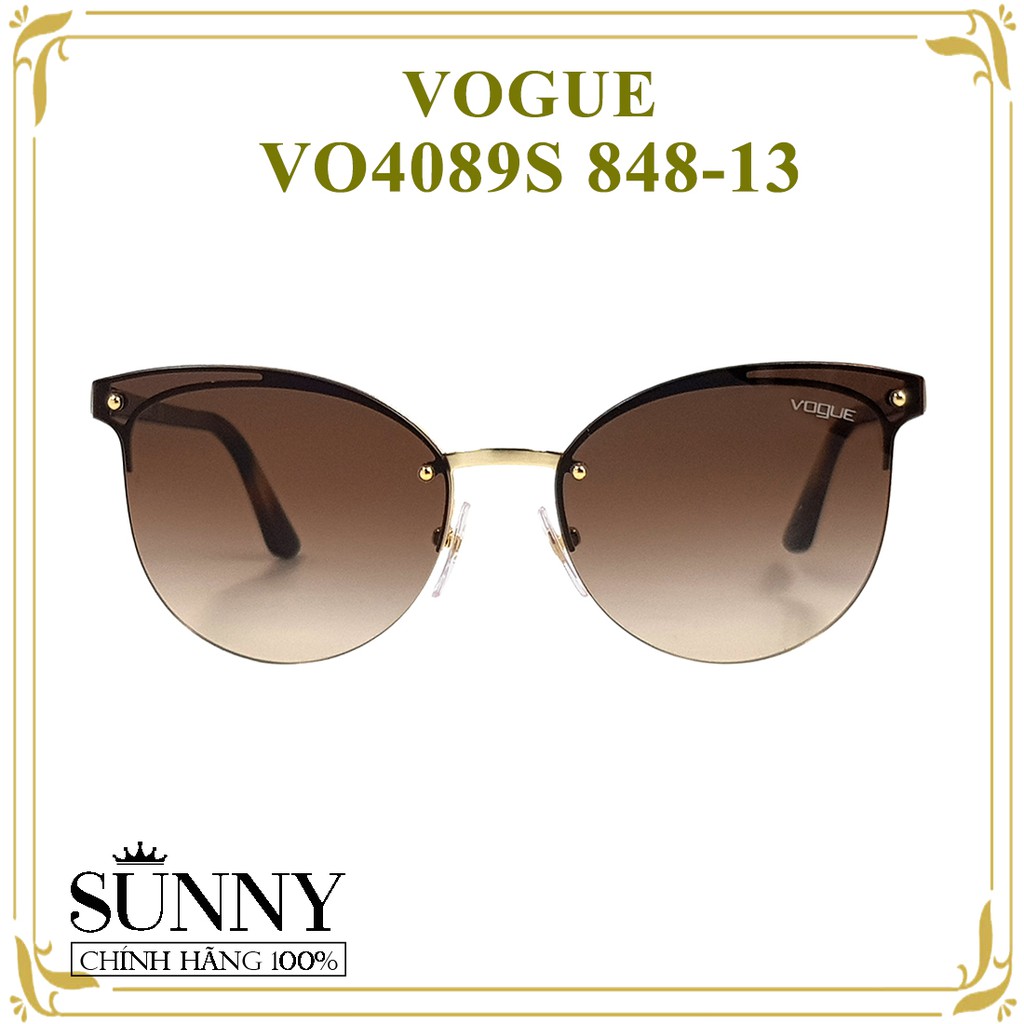 Kính mát thời trang Vogue VO4089S chính hãng, thiết kế dễ đeo bảo vệ mắt