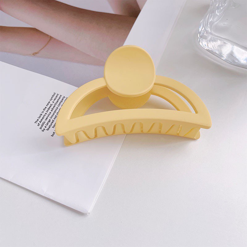 South Korea's new color crocodile clip fashion girl hairpin