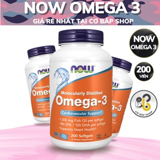 Omega 3 now - dầu cá hỗ trợ sáng mắt - giá rẻ
