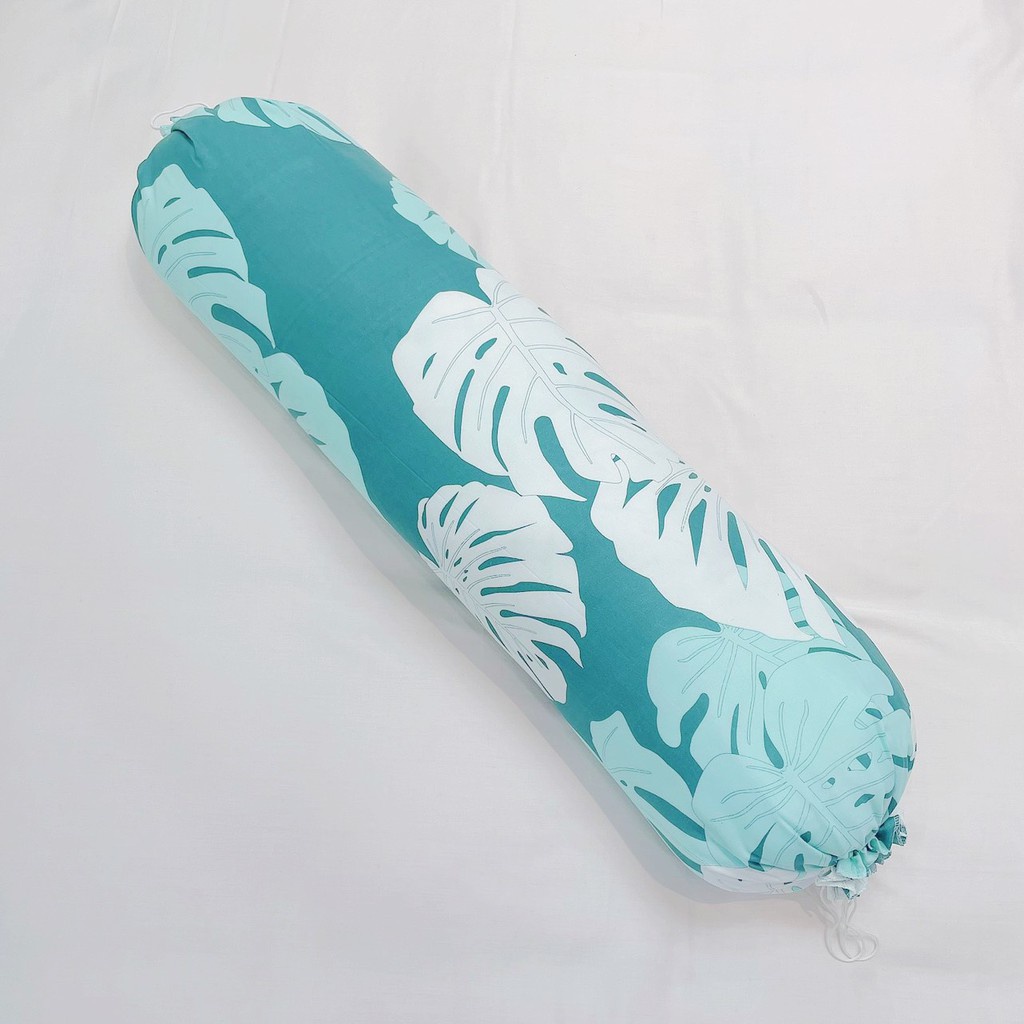 Vỏ Gối Ôm Poly Cotton mẫu Hươu Thông, áo gối dài nhiều mẫu đẹp, bao gối ôm người lớn 35x100cm - Lá Xanh Decor