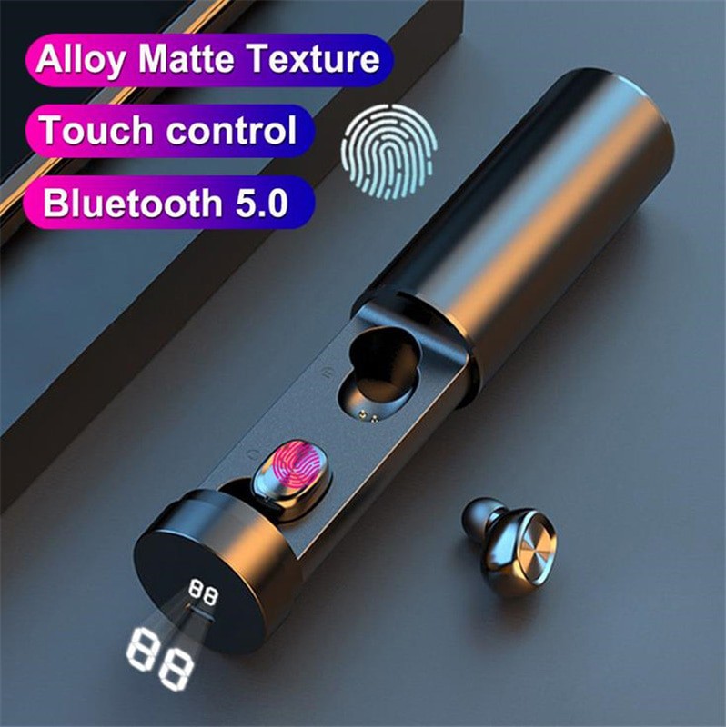 XIAOMI SAMSUNG HUAWEI Tai Nghe Bluetooth 5.0 Không Dây 8d Hifi B9 Tws Dùng Để Chơi Game