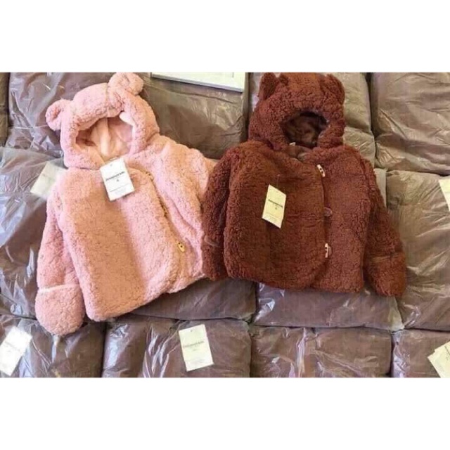 Áo lông gấu {ảnh thật}