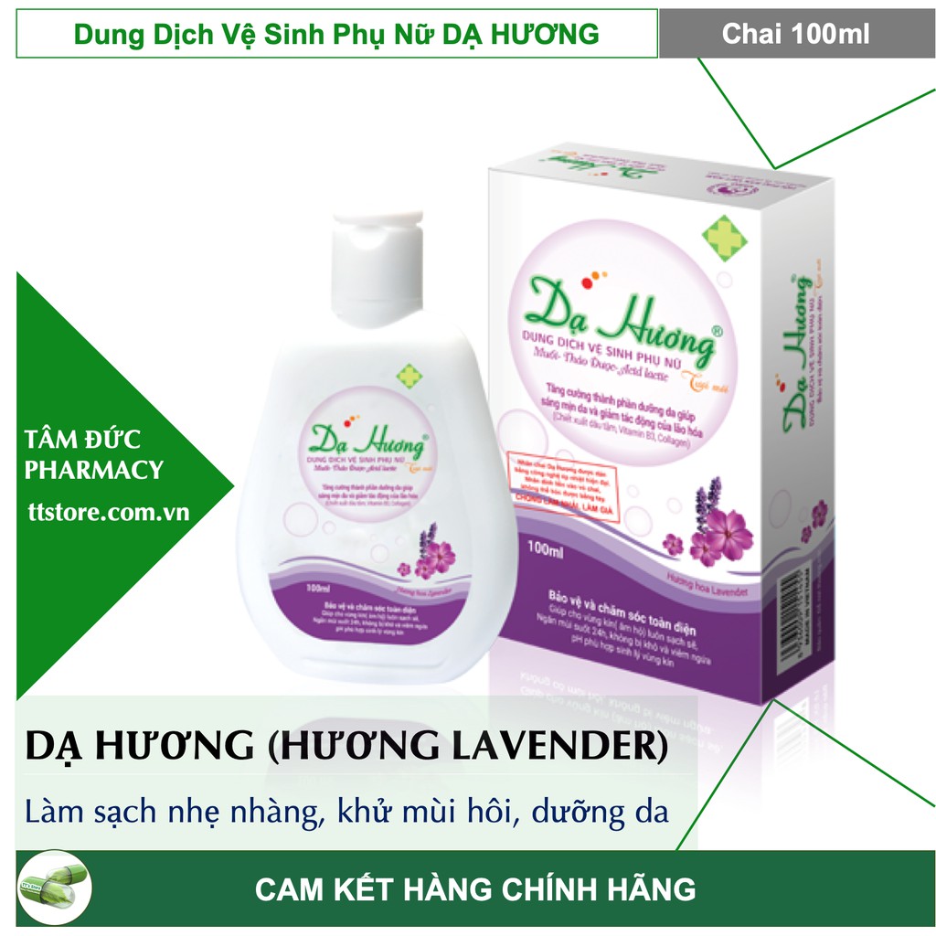 Vệ Sinh Phụ Nữ DẠ HƯƠNG [Chai 100ml]